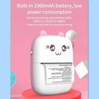 Mini Portable Pocket Thermal Printer – Wireless Receipt & Photo Printer (Random Color)