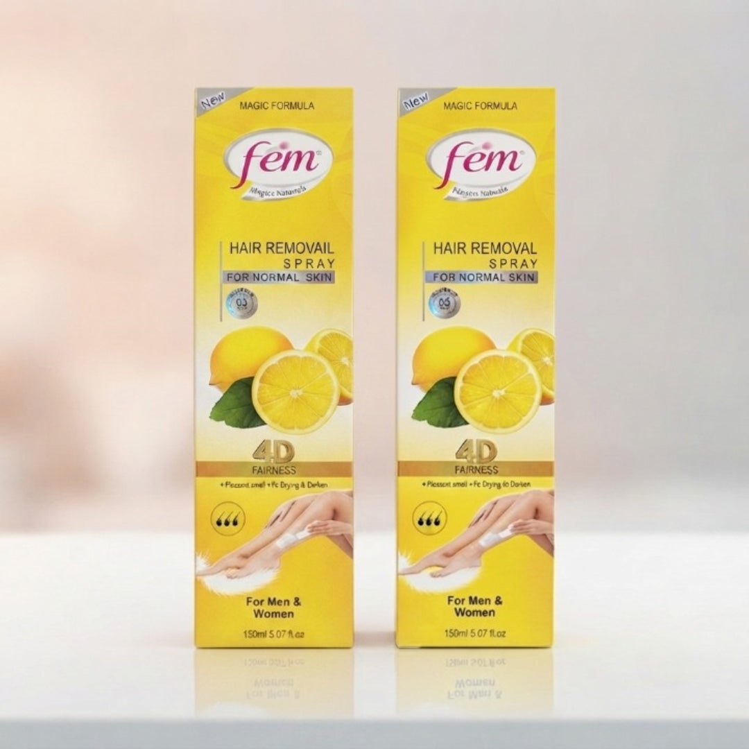 Fein Lemon Hair Removal Spray for Smooth Skin - 150ml