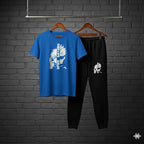 High_Quality Black track suit cartoon Anime street wear_Gojo satoru Edition Large