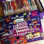 30 Read And Rhyme Flip Books Phonics Learning Set With 300 Words For Kids
