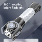Flashlight, High Lumens Rechargeable with USB Type C Battery Display