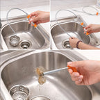 Flexible Drain Cleaning Tool 50cm Hair Catcher Sink and Pipe Clog Remover