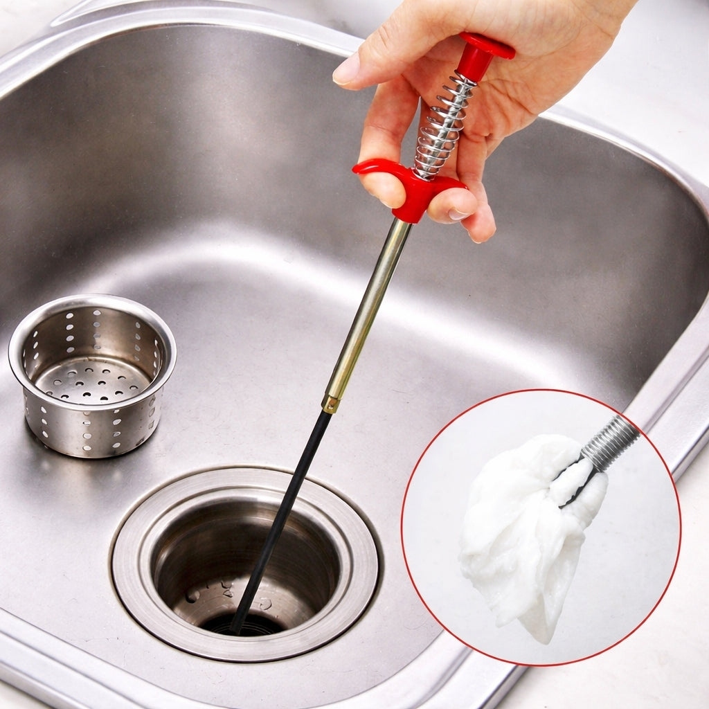 Flexible Grabber Pickup Tool 90cm Drain Cleaning Claw Tool