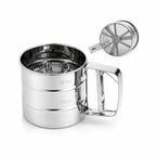 Stainless Steel Flour Sieve Cup, Handheld Baking Sifter for Flour