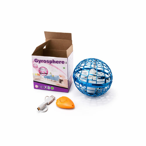 Flying Spinner Hand Operated Mini Drone Ball Toy with LED Lights