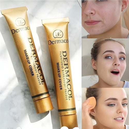 Foundation, Dermacol Makeup Cover, Waterproof Liquid, Smooth Finish Coverage