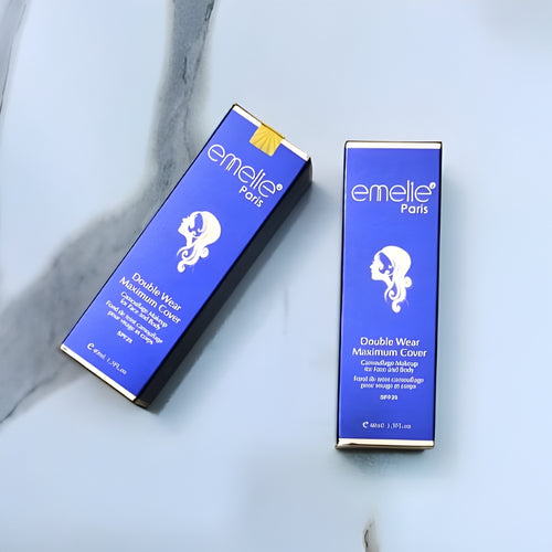 Foundation, Long Lasting, Emelie Double Wear Maximum Cover, Full Coverage