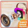 3-in-1 Karaoke Mic, Bluetooth Speaker, LED Lights, for Kids & Adults