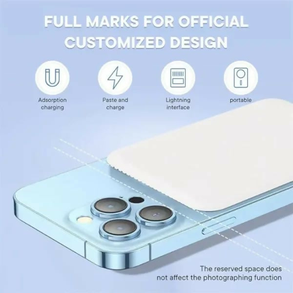 10000mAh Magnetic Wireless Power Bank - Fast Charging Android and IPhone both Suteable Power Bank