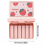 6 Pcs Dragon Ranee Matte Lipstick Set, Pack of 6