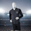 Charcoal Grey Messi Zipper Jacket