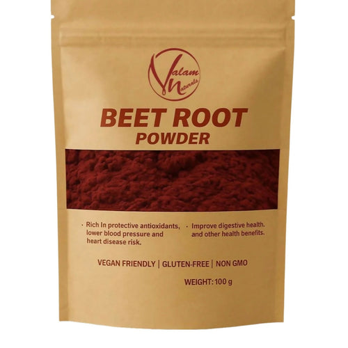 Natural Beetroot Powder, 100% Organic Superfood, for Skin Glow