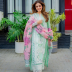 Unstitched Suit, Saira Rizwan Luxury (Keshi – SRLL24-02), Pure Lawn Fabric