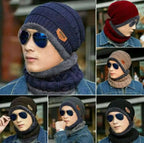 Wool Cap With Neck Warmer, Winter Thermal Wool Cap, for Unisex