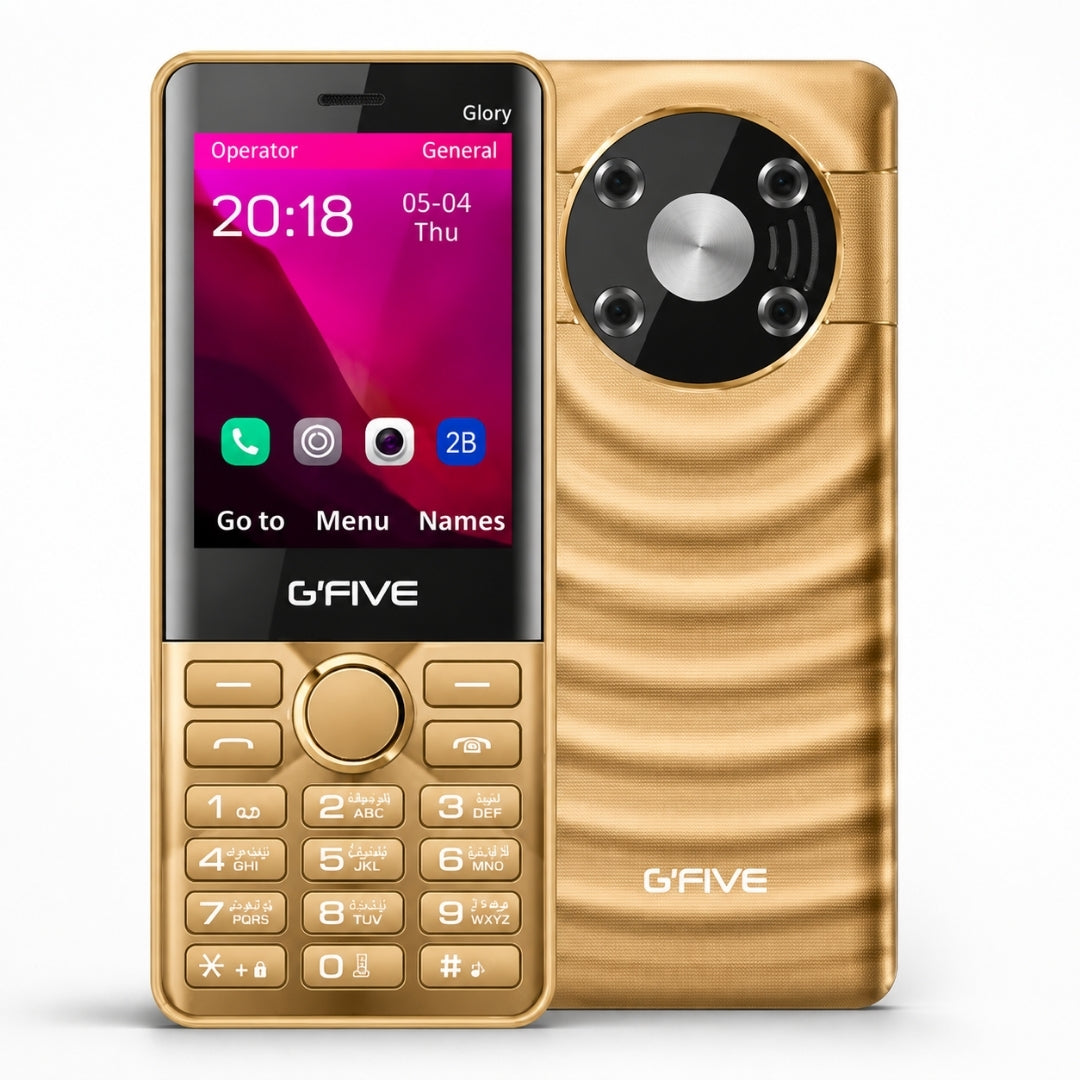 Gfive G96 Slider Mobile Dual SIM PTA Approved - 2000mAh Battery