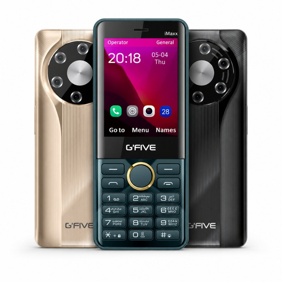 GFive IMAX Mobile Dual SIM, PTA Approved Phone - 3500mAh Battery