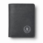 GU II Camel Brown Slim Leather Wallet for Men