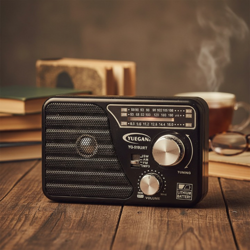 Radio, YUEGAN YG-518URT, 3-Band Portable Rechargeable Battery