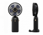 Fan, LED Digital Display Rechargeable with USB Cable
