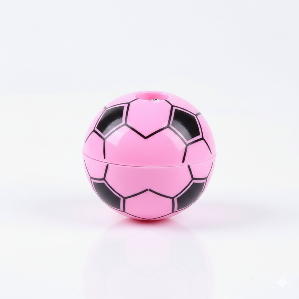 Football Shape Pencil Sharpener,Durable Stationery for Kids