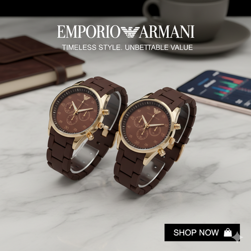 Couple Watch 2 Pc Set Matching His And Her Wrist Watches
