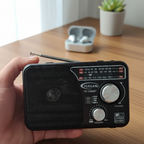 Radio, YUEGAN YG-518URT, 3-Band Portable Rechargeable Battery