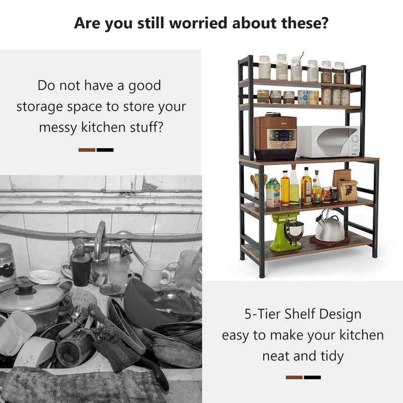 Margaret & Geyer Bakers Rack (5 Tier)