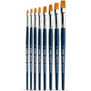 Giotto Taklon Synthetic Hair Flat Paint Brush Single Piece