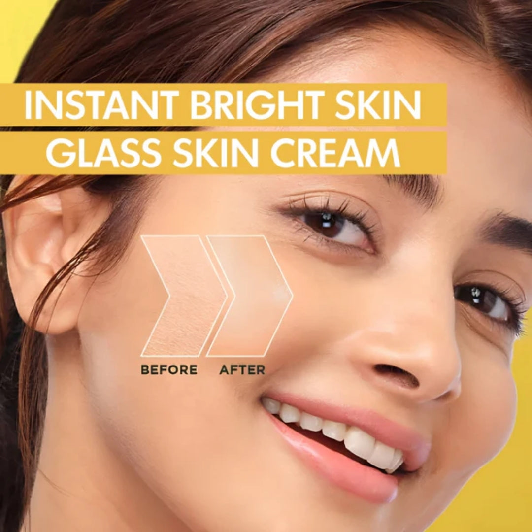 Glass Skin Whitening Cream Hydrating Day Cream Smooth Skin
