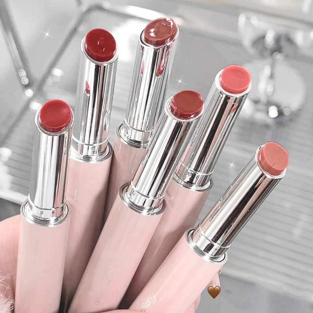 Glossy Lip Glaze Lipstick Set Long Lasting Hydrating - 12set