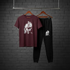 Gojo Satoru Tracksuit Black Streetwear Anime Outfit for Men