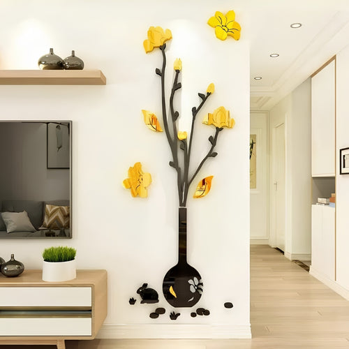Golden Mirror Wall Decor Pakistan