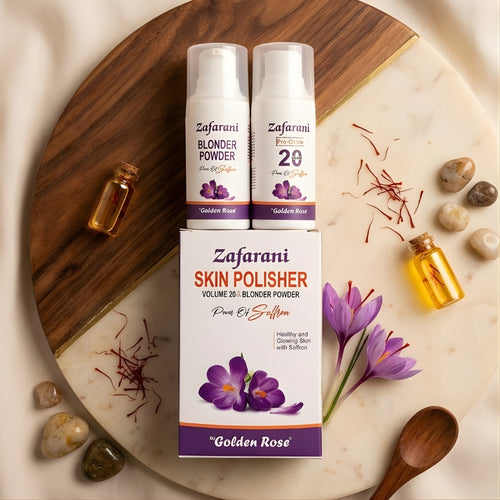 Golden Rose Zafarani Blonder Powder 30G Skin Polisher 50ML