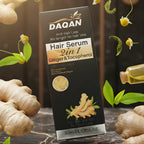 Anti-Hair Loss Ginger Serum, Root Strengthening & Repair, 100% Organic Formula