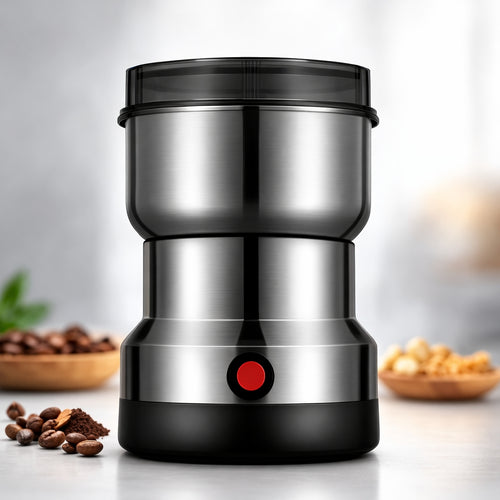 Grinder, Electric Coffee Grinder Stainless Steel Beans Nuts Spice