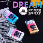 Electric Lighter – Charging Lighter Creative Personality – Cigarette Lighter | Electric Rechargeable Cigarette Lighter ( Random Color )