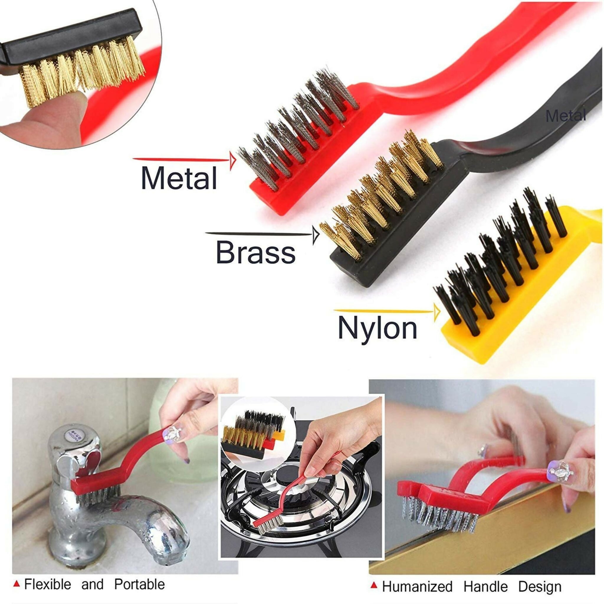 Gas Stove Cleaning Wire Brush