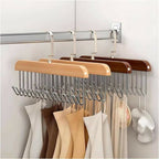 8 Hooks Wooden Clothes Hanger
