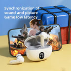 Earbuds, Professional Display STEREO 895B Wireless Bluetooth, and Type C Charging