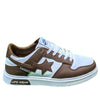 Sneakers, Lifewear NK Star Stylish Brown & White with Top Quality, for Men