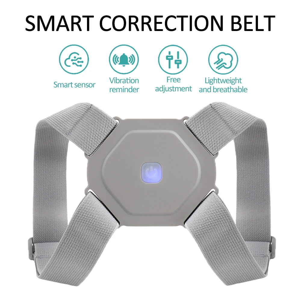 Smart Posture Corrector Vibration Reminder USB Rechargeable Device