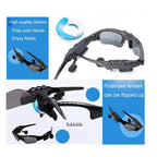 Sunglasses, Wireless Bluetooth Audio with Built in Earphones