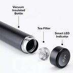 LED Temperature Display Water Bottle Stainless Steel Vacuum Insulated Flask
