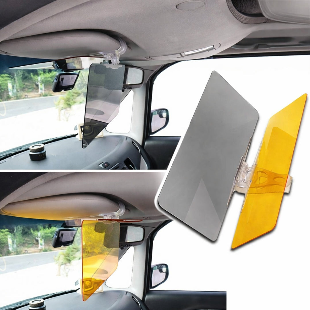 HD Car Sun Visor Anti Glare Driving Visor Day Night Clear Vision