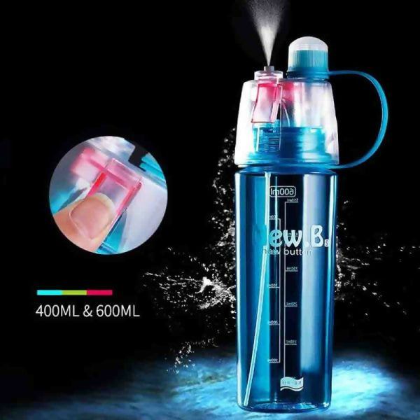 spray water bottle HydraMist Pro – Ultra-fine mist spray for skincare, cleaning, or gardening. GlowSpritz – Gentle hydration with a stylish touch for everyday refreshment -500ml (Random Color)