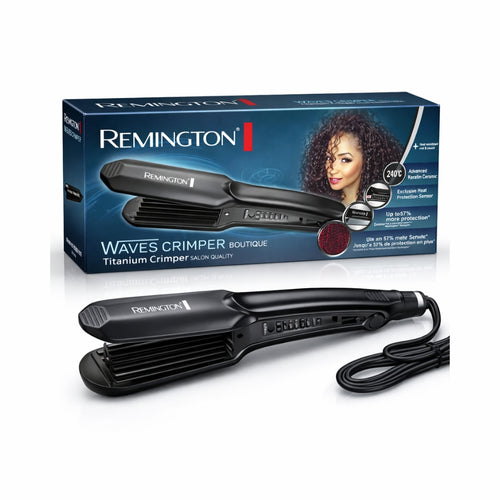 Hair Wave Crimper, Professional with Titanium Plates