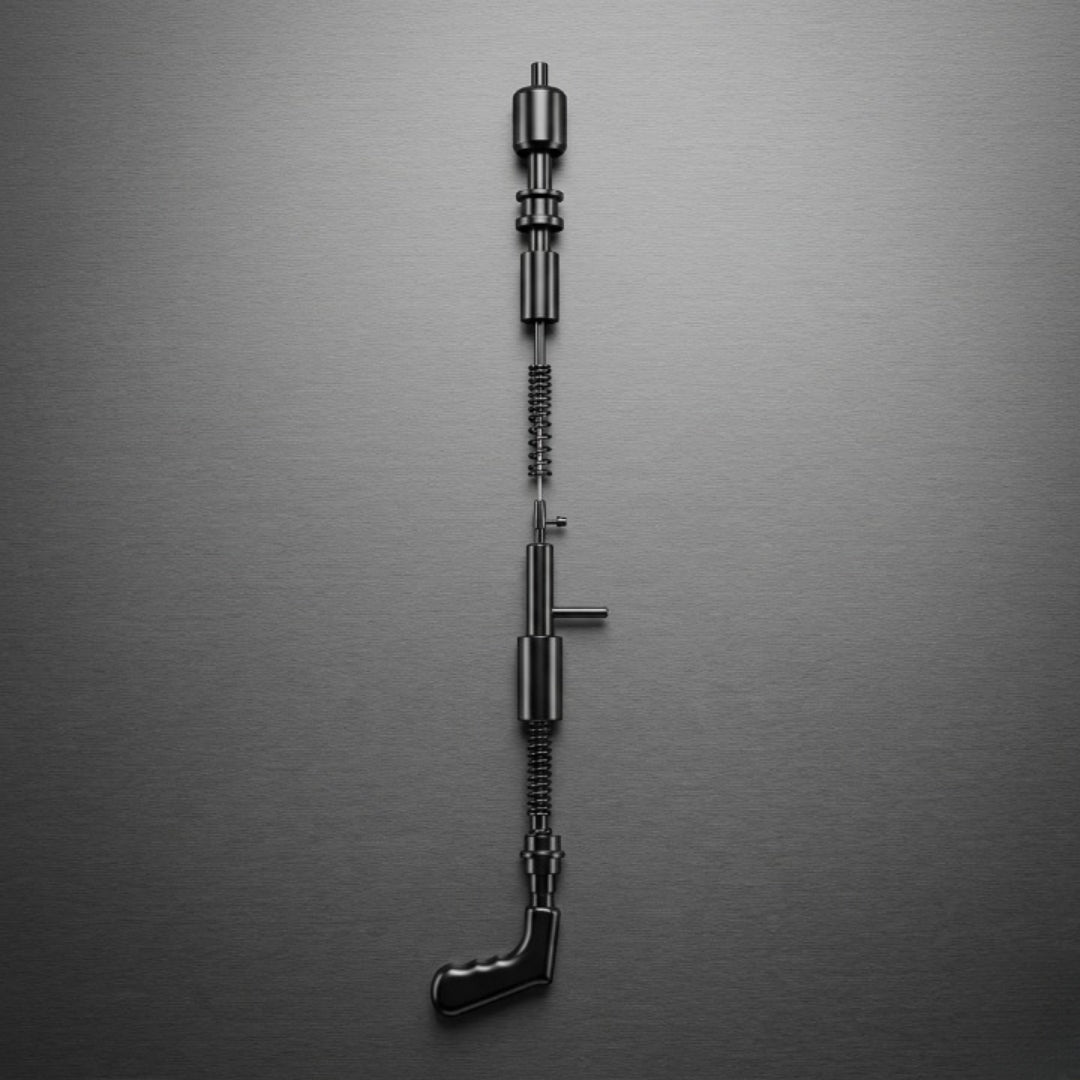 Hand-operated nail gun