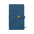 Ruvee blue clutch wallet – elegant women’s leather wallet in a calming tone