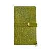 Ruvee green leather clutch wallet for women – fresh, vibrant, and fashion-forward