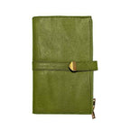 Ruvee green leather clutch wallet for women – fresh, vibrant, and fashion-forward